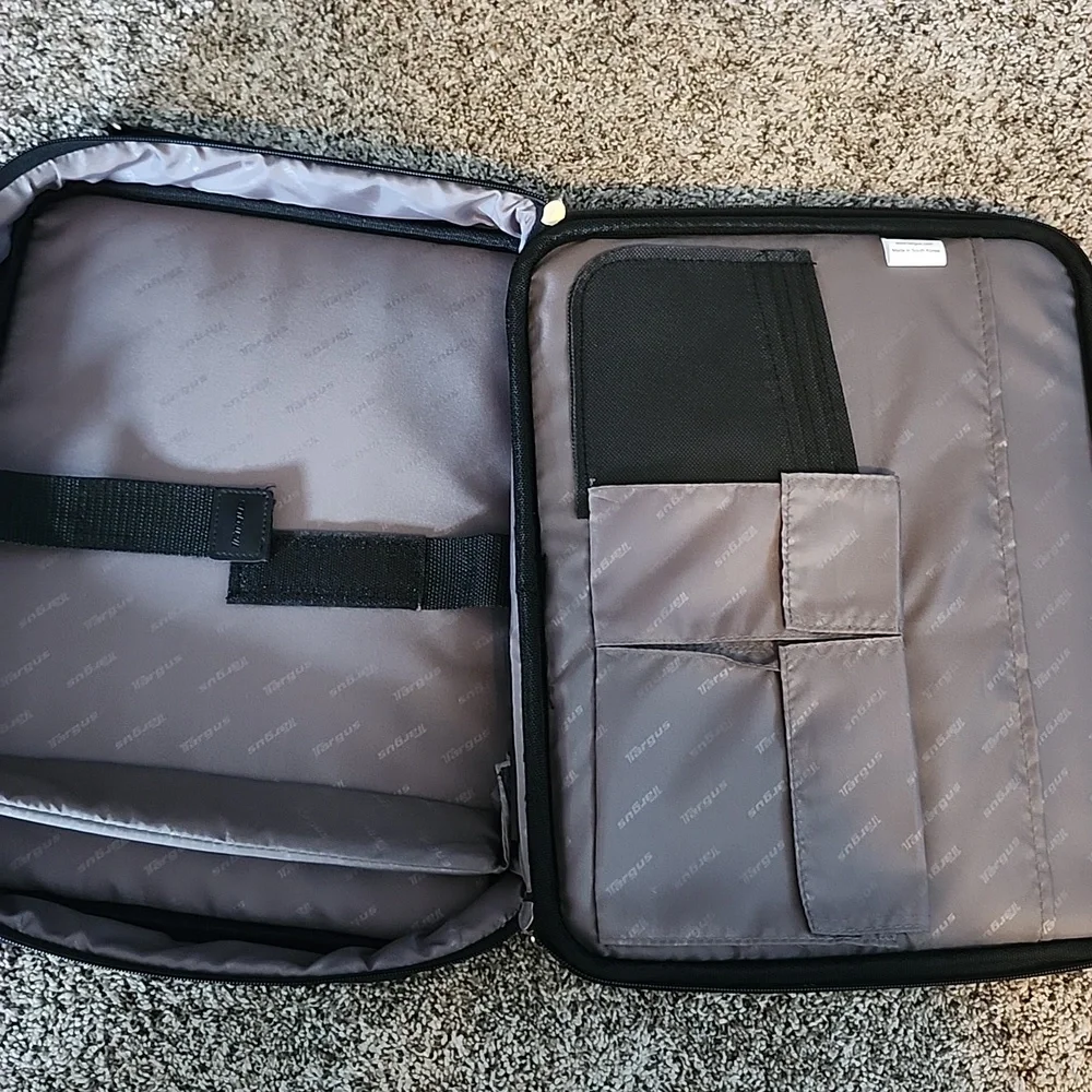 Targus Black Professional Laptop Bag with Matte Finish